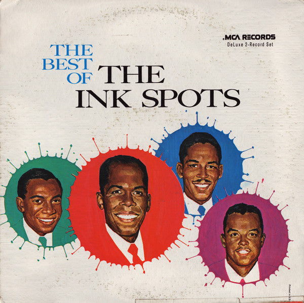 The Ink Spots : The Best Of The Ink Spots (2xLP, Comp, RE, Pin)