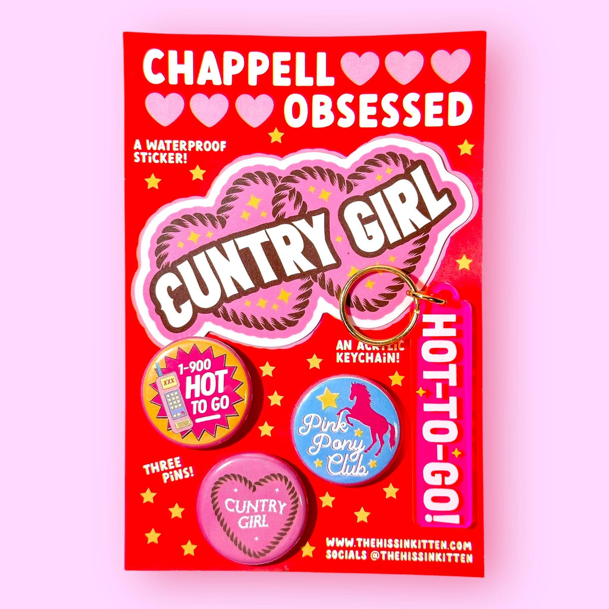 ¡Paquetes de regalo obsesionados con Chappell!