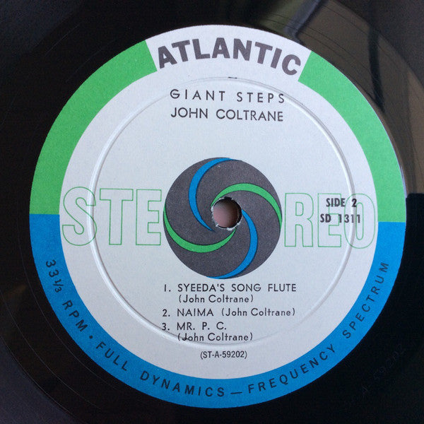 John Coltrane : Giant Steps (LP, Album, Bul)