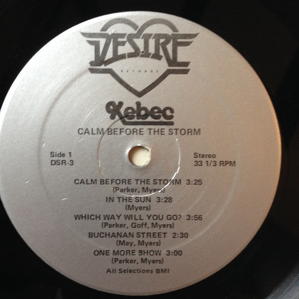 Xebec : Calm Before The Storm (LP, Album)