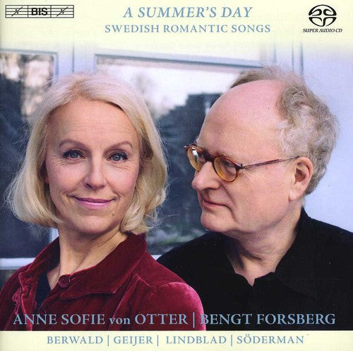 the album cover for Anne Sofie Von Otter - Summer's Day: Swedish Romantic Songs