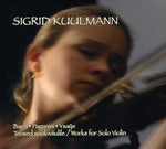 the album cover for Bach / Paganini / Ysaye / Kuulmann - Works for Solo Violin