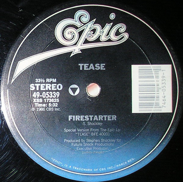 Tease : Firestarter (12", Single)