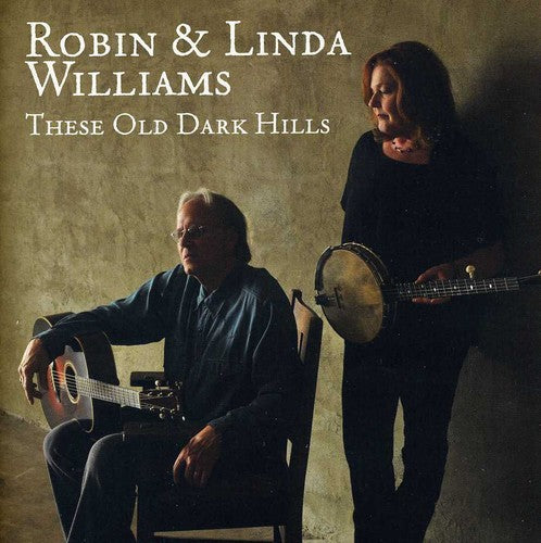 the album cover for Robin Williams & Linda - These Old Dark Hills