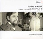 the album cover for Julia Dahlkvist - Hommage a Debussy: Works for Piano 4