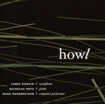 the album cover for Nicholas Roth - Howl