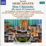 the album cover for Antonino Fogliani - Don Chisciotte