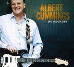 the album cover for Albert Cummings - No Regrets