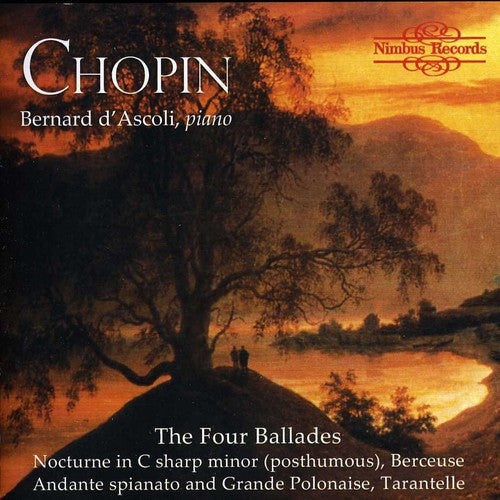 the album cover for Chopin / Dascoli - Four Ballades