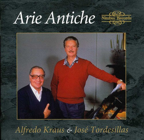 the album cover for Alfredo Kraus / Tordesillas - Arie Antiche