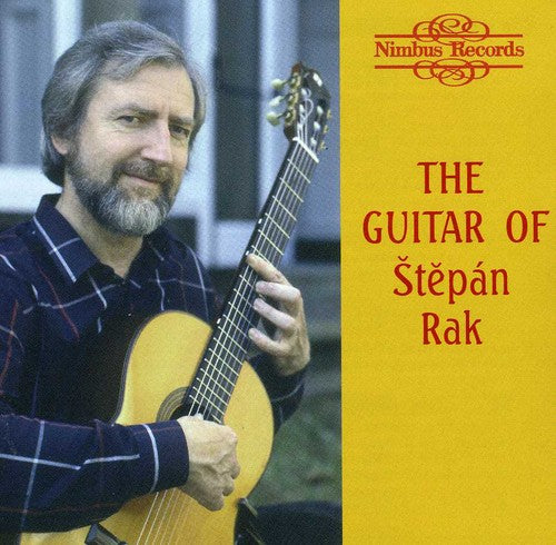 the album cover for Å tÄ•pán Rak - Guitar of Stepan Rak