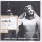 the album cover for G Verdi - MacBeth