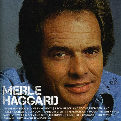 the album cover for Merle Haggard - Icon