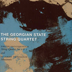 the album cover for Georgian State String Quartet - String Quartets Nos. 2 & 3 / Miniatures