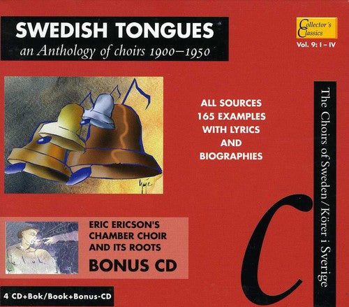 the album cover for Adam De La Halle/Ahlstrom/Alfven/Anjou/Bach/Been/B - Swedish Tongues: Anthology of Choirs 1900-1950