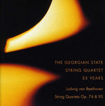 the album cover for Georgian State String Quartet - String Quartets Op. 74 & 95