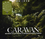 the album cover for Caravan - Live in Concert at Metropolis Studios