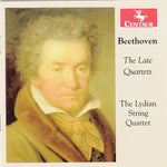 the album cover for Lydian String Quartet - Late Quartets