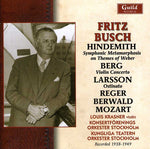 the album cover for Konsertförenings orkester Stockholm - Fritz Busch in Stockholm 1938-1949