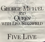 George Michael and Queen - Five Live Promo Poster