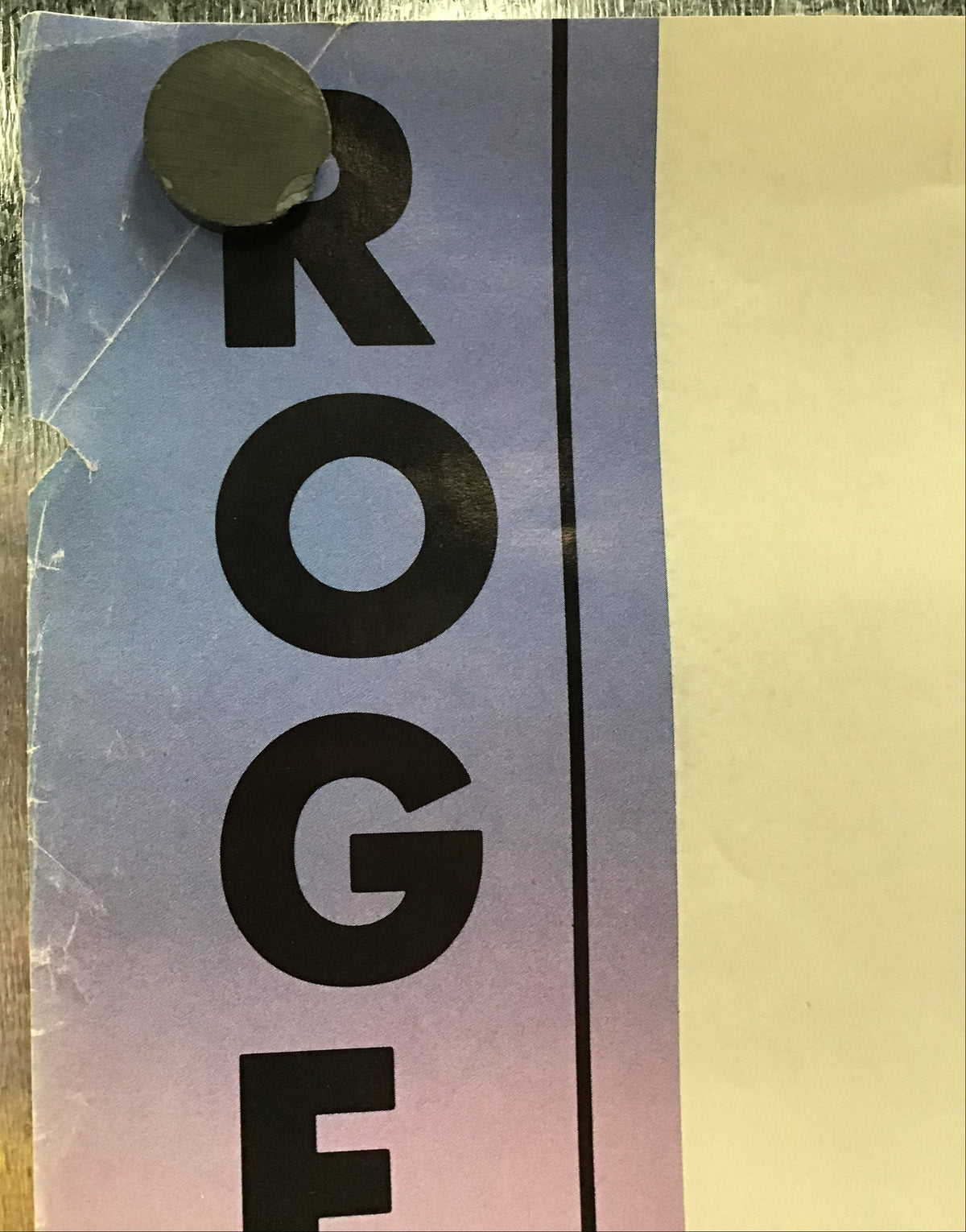Roger Taylor - Strange Frontier Promo Poster