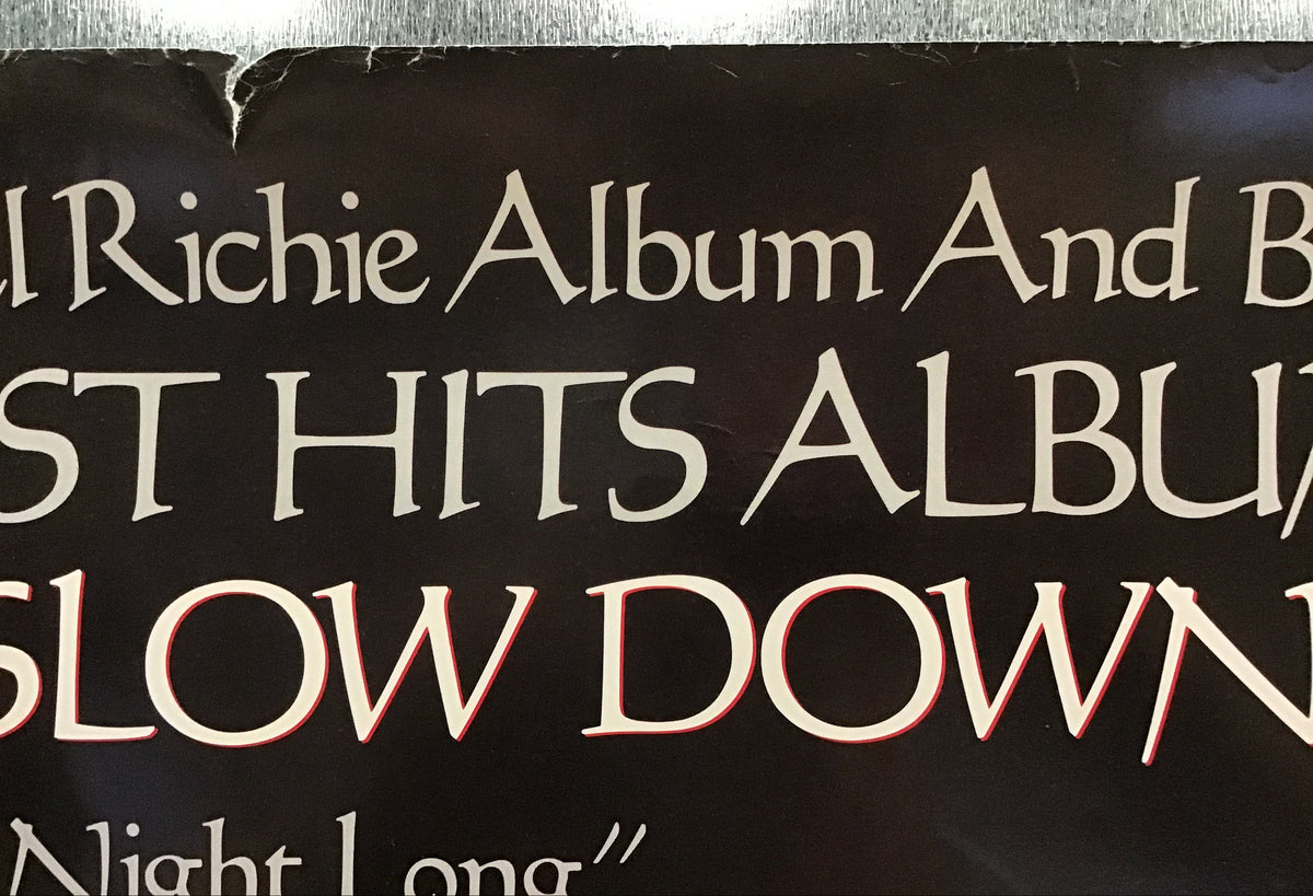 Lionel Richie - Can't Slow Down Promo Poster