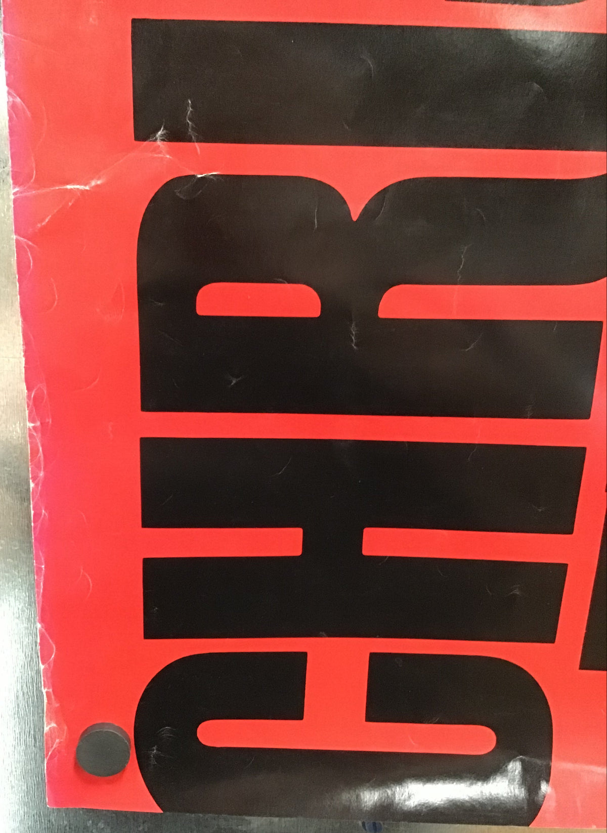 Chris de Burgh - Man on the Line Promo Poster