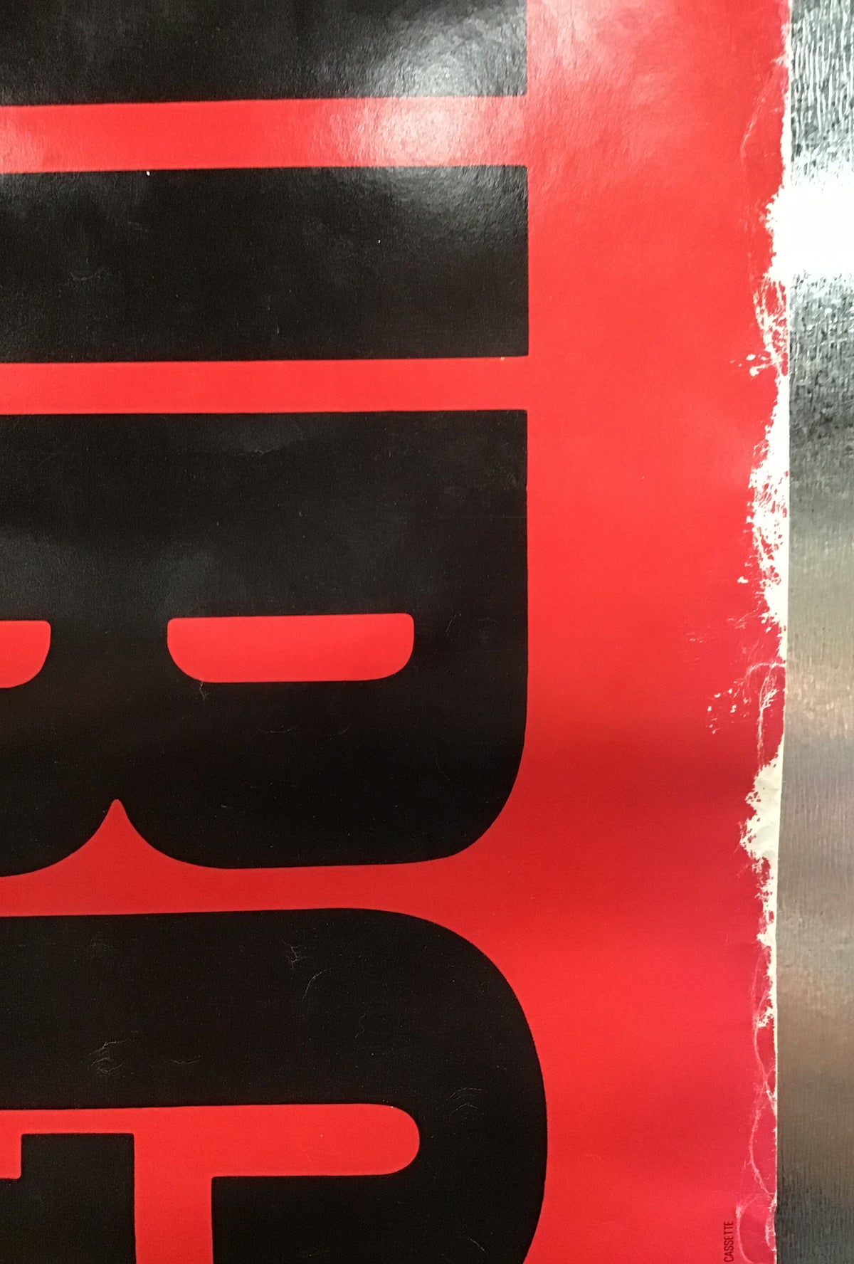 Chris de Burgh - Man on the Line Promo Poster