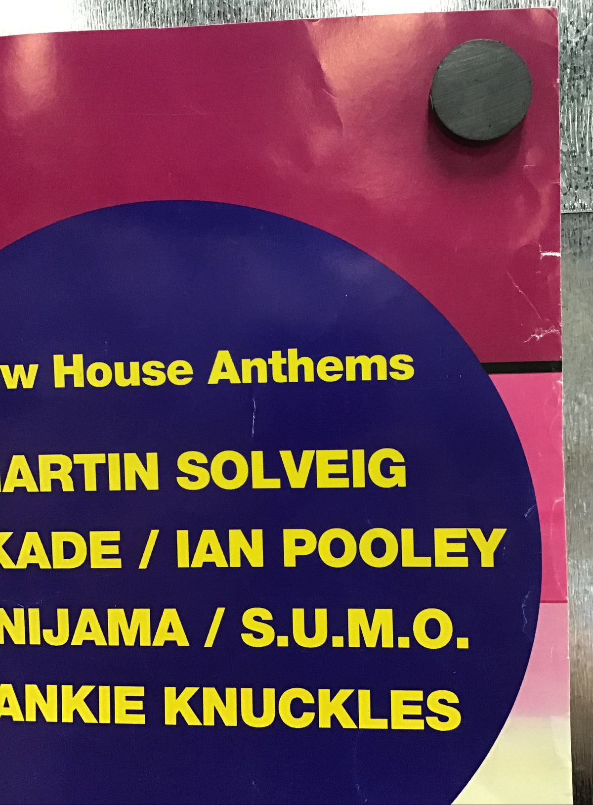 Club Mixed/House Mixed Volume 1 - Promo Poster