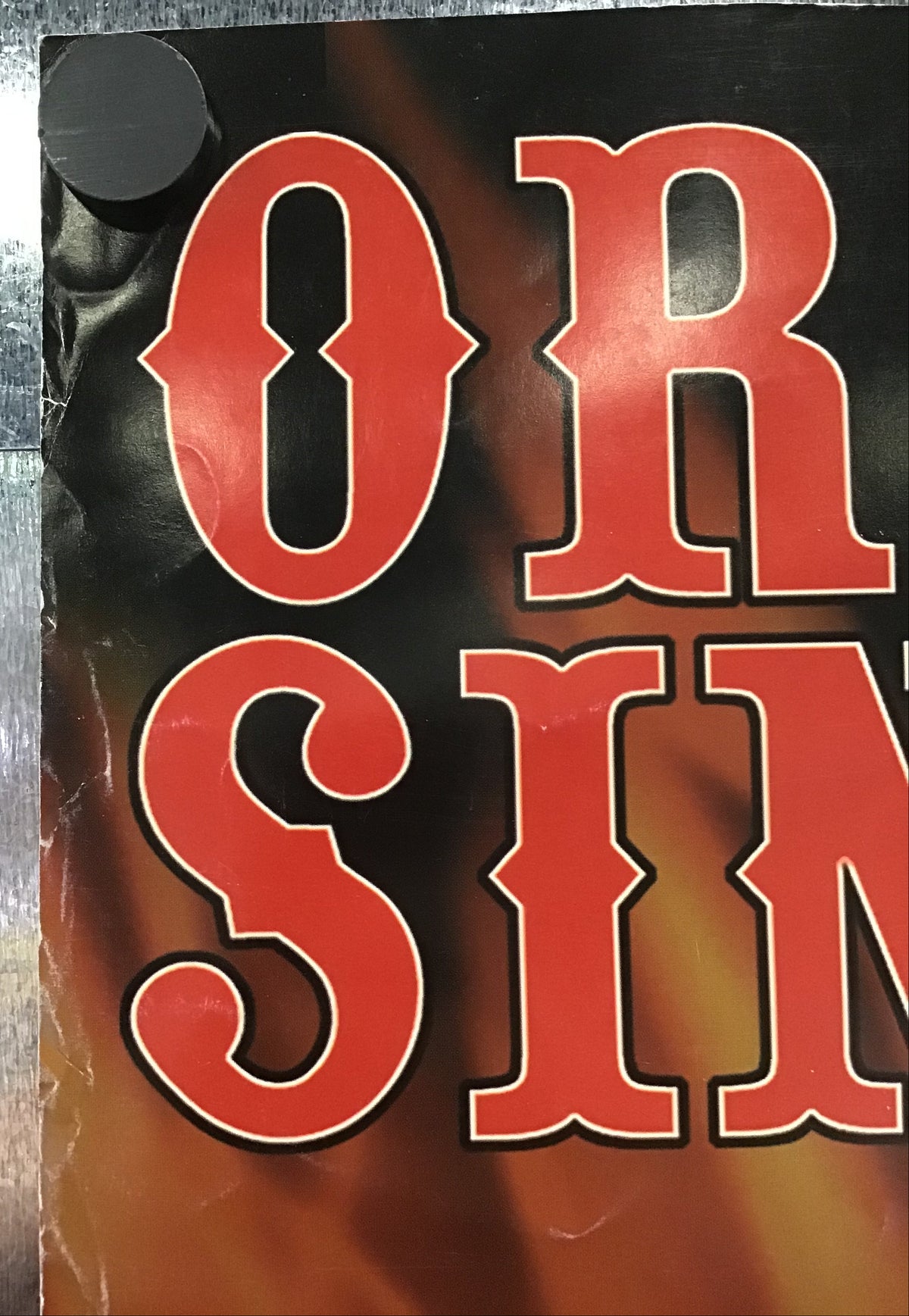 Original Sinners - Self-titled Debut Album Promo Poster