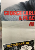 George Carlin - A Place For My Stuff Promo Poster