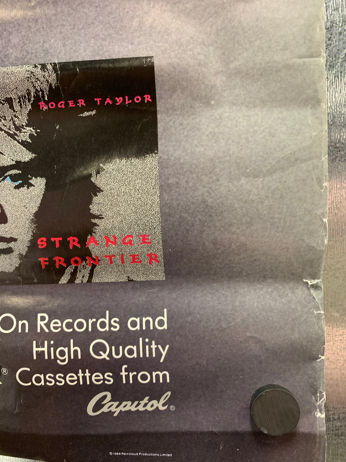 Roger Taylor - Strange Frontier Promo Poster