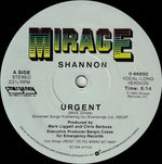 Shannon : Urgent (12", Single)