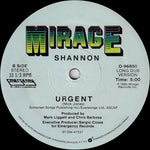 Shannon : Urgent (12", Single)