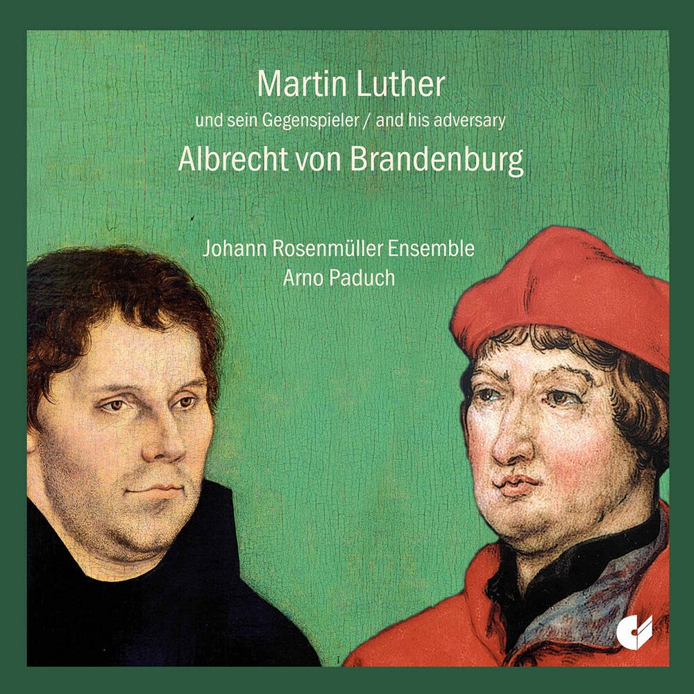 the album cover for Luther / Paduch / Rosenmueller Ensemble - Luther & His Adversary