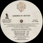 Sandra St. Victor : Rise (12", Single, Promo)