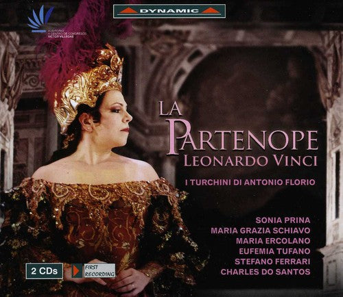 the album cover for Antonio Florio - Partenope