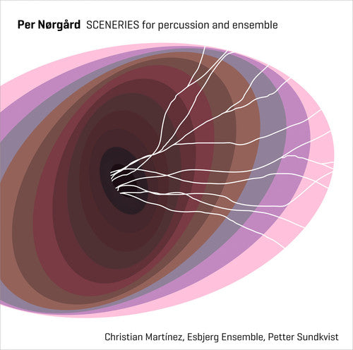 the album cover for Christian Martinez - Sceneries for Percussion & Ensemble