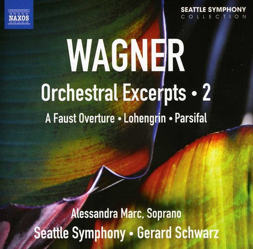 the album cover for Gerard Schwarz - Orchestral Exceprts 2