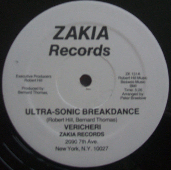Vericheri* : Ultra-Sonic Breakdance (12", Whi)