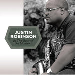the album cover for Justin Robinson - The Spur of the Moment