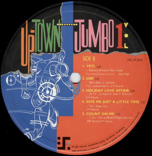 Various : Up-Town Jumbo Vol 1 (LP, Comp)