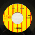 Don Deal : So What! / Our Last Night (7", Single)
