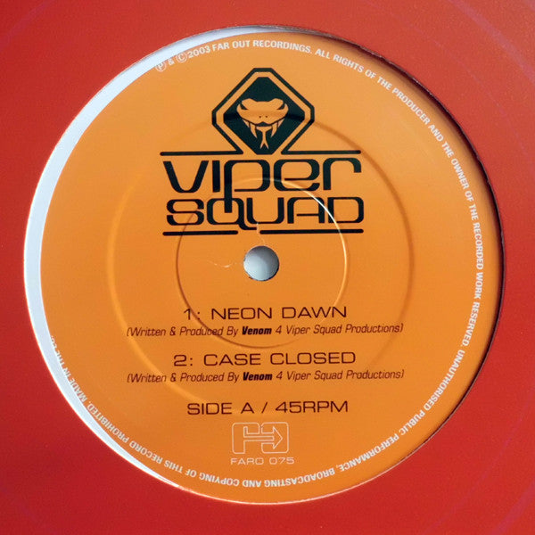 Viper Squad : Neon Dawn (12", Ltd, Promo)