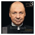 the album cover for Boris Bloch - Piano Works 3
