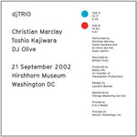 djTrio - 21 September 2002 (Vinyl)