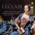 the album cover for Musica Alta Ripa / Leclair - Premiere & Deuxieme Recreation de Musique