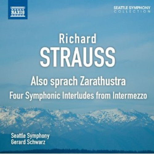 the album cover for Gerard Schwarz - Also Sprach Zarathustra