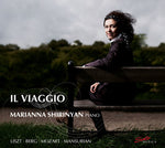 the album cover for Marianna Shirinyan - II Viaggio