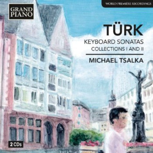 the album cover for Michael Tsalka - Keyboard Sonatas Collections I & II